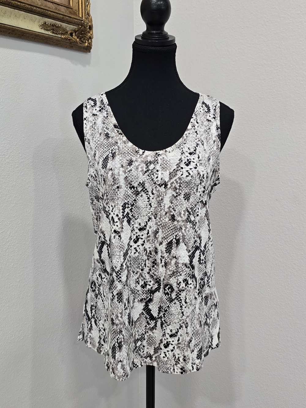 Sanctuary Snake Ruby Tank Top Size S NWT Queensnake Linen Sleeveless Blouse
